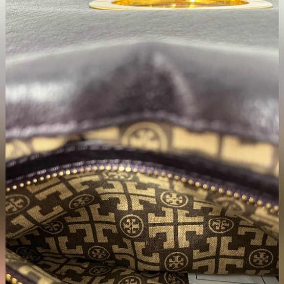Dark Brown Tory Burch Clutch - Picture 7 of 16